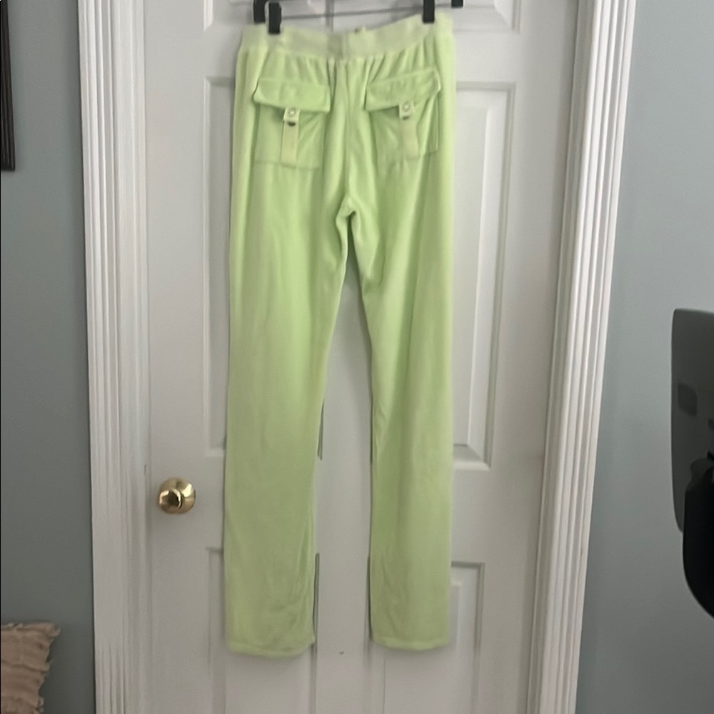 Vintage juicy couture track suit lime green xl - Picture 12 of 16